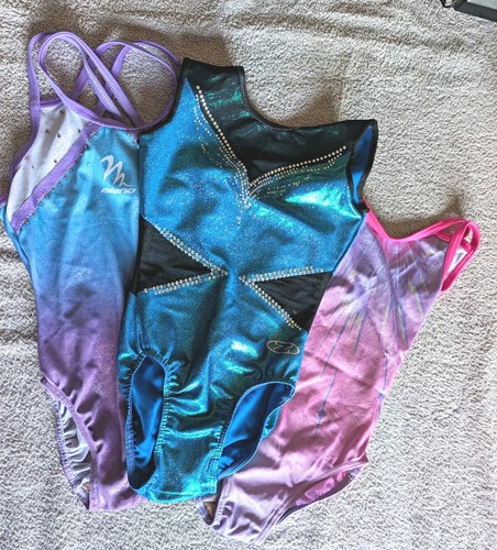 Girls gymnastics leotards - 3,