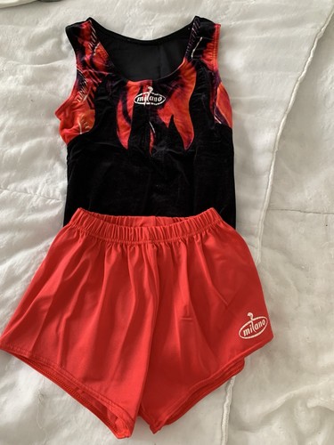 Leotard and shorts - leotard,