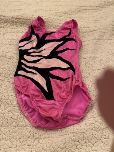 Pink shiny milano leotard with - shiny,