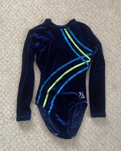 Girls milano leotard royal - girls,